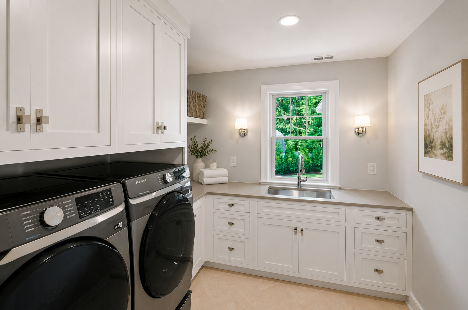 interior laundry room