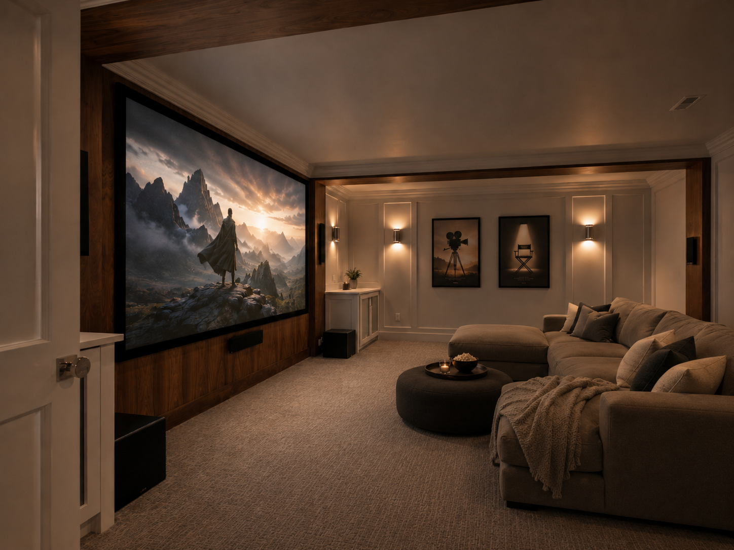 interior home theater
